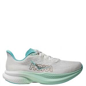 NEW HOKA women's mach 6 running shoe in frost/rose gold